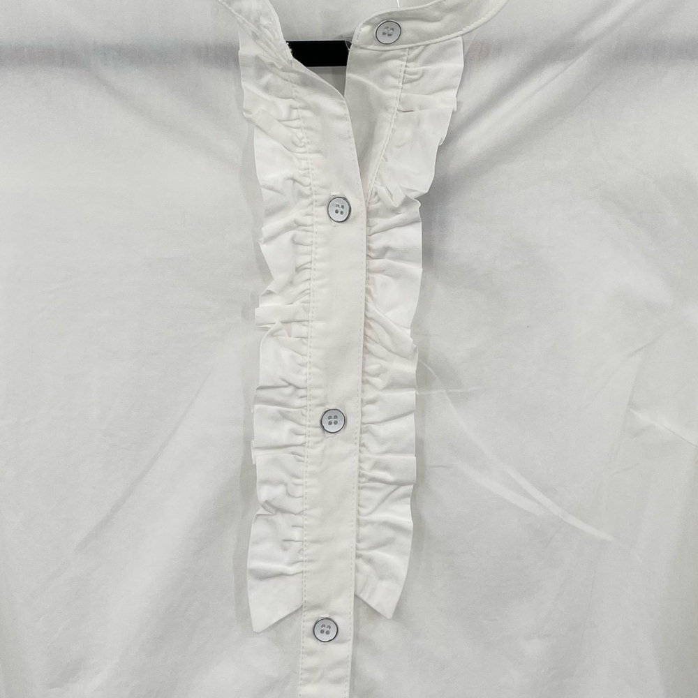 NEW! Slendid Ruffle Front Shirt - Picture 7 of 14